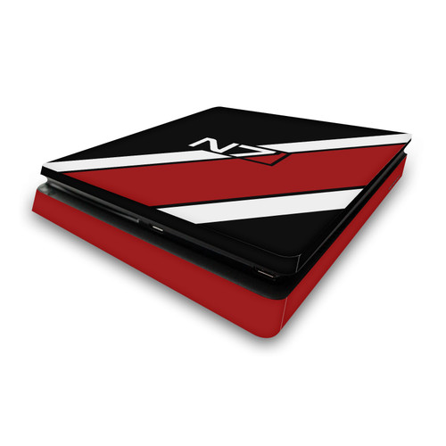 EA Bioware Mass Effect Graphics N7 Logo Stripes Vinyl Sticker Skin Decal Cover for Sony PS4 Slim Console