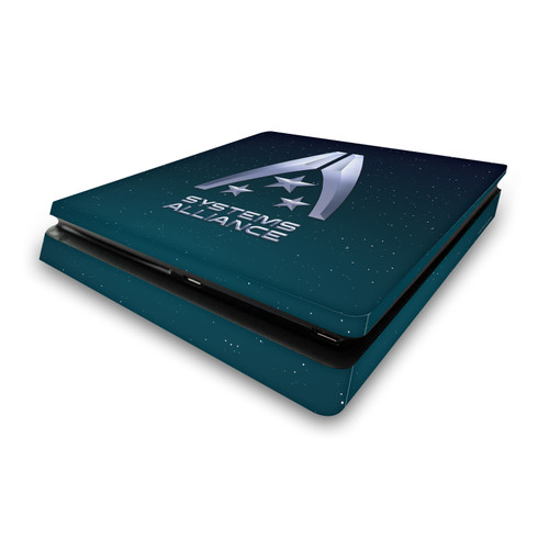 EA Bioware Mass Effect Graphics Systems Alliance Logo Vinyl Sticker Skin Decal Cover for Sony PS4 Slim Console