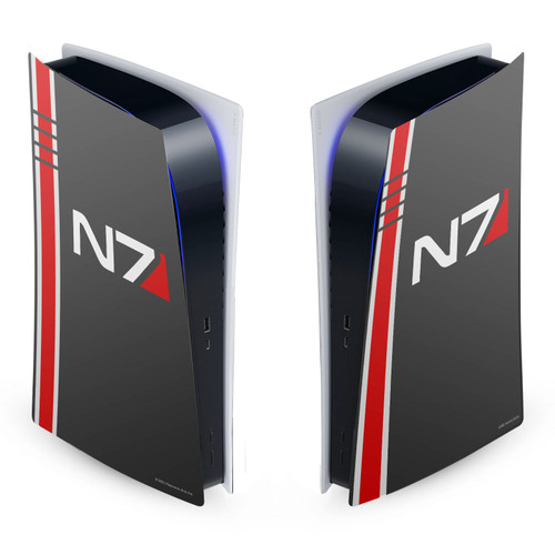 EA Bioware Mass Effect Graphics N7 Logo Vinyl Sticker Skin Decal Cover for Sony PS5 Digital Edition Console