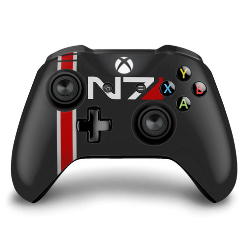 EA Bioware Mass Effect Graphics N7 Logo Vinyl Sticker Skin Decal Cover for Microsoft Xbox One S / X Controller