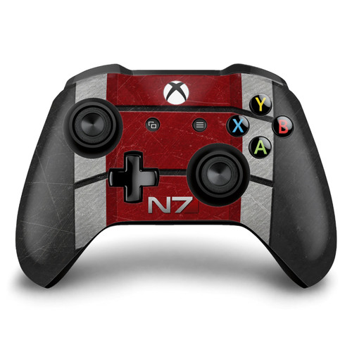 EA Bioware Mass Effect Graphics N7 Logo Armor Vinyl Sticker Skin Decal Cover for Microsoft Xbox One S / X Controller