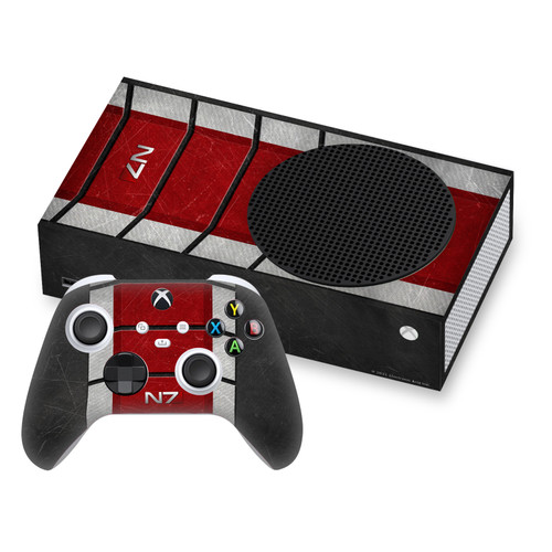 EA Bioware Mass Effect Graphics N7 Logo Armor Vinyl Sticker Skin Decal Cover for Microsoft Series S Console & Controller