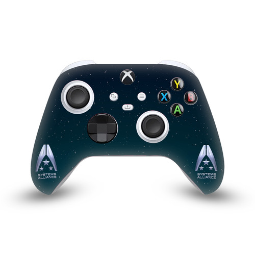 EA Bioware Mass Effect Graphics Systems Alliance Logo Vinyl Sticker Skin Decal Cover for Microsoft Xbox Series X / Series S Controller