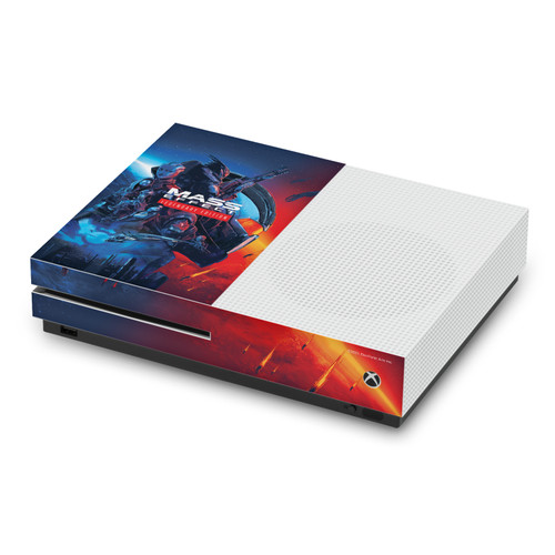 EA Bioware Mass Effect Legendary Graphics Key Art Vinyl Sticker Skin Decal Cover for Microsoft Xbox One S Console