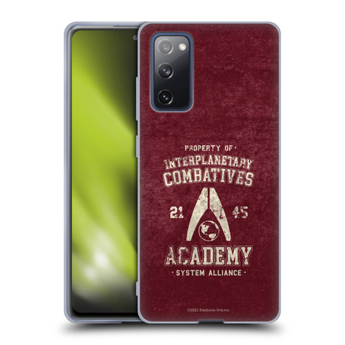 EA Bioware Mass Effect 3 Badges And Logos Interplanetary Combatives Soft Gel Case for Samsung Galaxy S20 FE / 5G