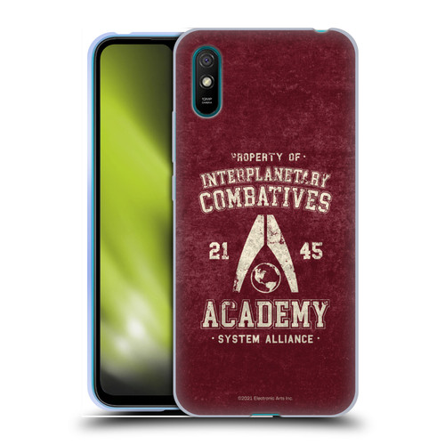 EA Bioware Mass Effect 3 Badges And Logos Interplanetary Combatives Soft Gel Case for Xiaomi Redmi 9A / Redmi 9AT