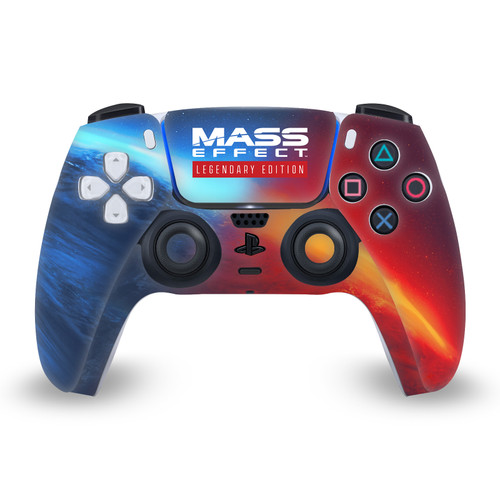 EA Bioware Mass Effect Legendary Graphics Logo Key Art Vinyl Sticker Skin Decal Cover for Sony PS5 Sony DualSense Controller