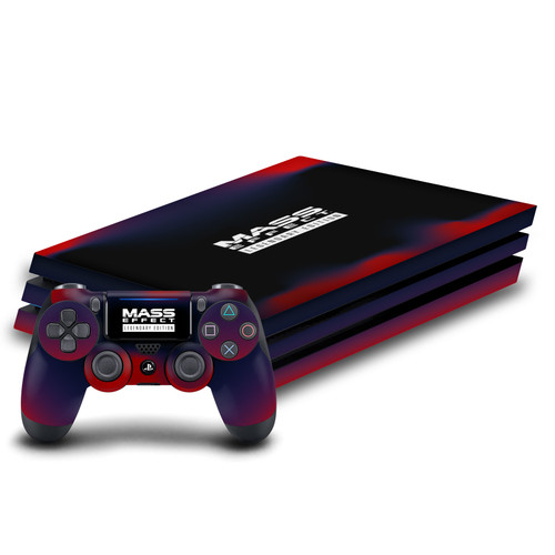 EA Bioware Mass Effect Legendary Graphics Logo Vinyl Sticker Skin Decal Cover for Sony PS4 Pro Bundle