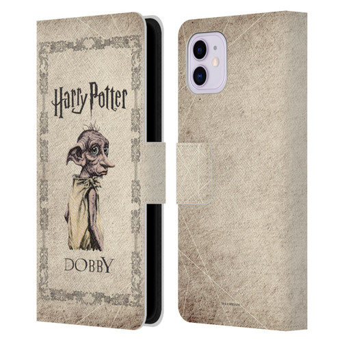 Harry Potter Chamber Of Secrets II Dobby House Elf Creature Leather Book Wallet Case Cover For Apple iPhone 11