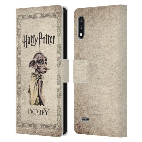 Harry Potter Chamber Of Secrets II Dobby House Elf Creature Leather Book Wallet Case Cover For LG K22