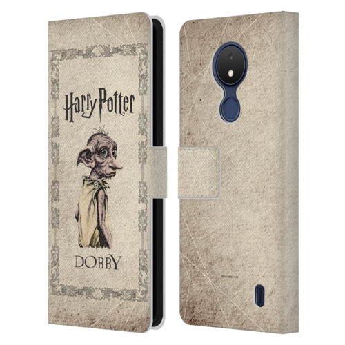 Harry Potter Chamber Of Secrets II Dobby House Elf Creature Leather Book Wallet Case Cover For Nokia C21