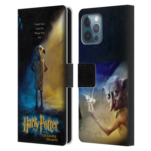 Harry Potter Chamber Of Secrets III Dobby Poster Leather Book Wallet Case Cover For Apple iPhone 12 Pro Max