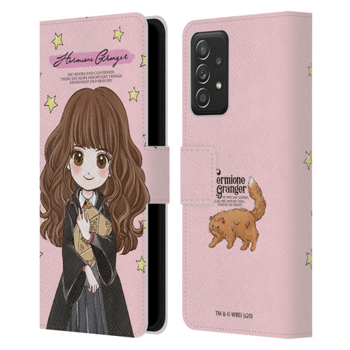 Harry Potter Deathly Hallows XXXVII Hermione Granger Leather Book Wallet Case Cover For Samsung Galaxy A53 5G (2022)