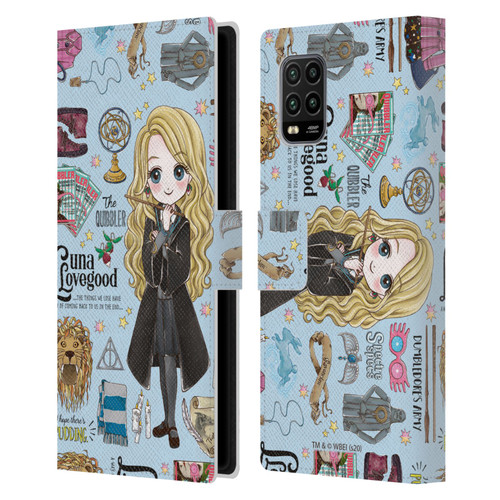 Harry Potter Deathly Hallows XXXVII Luna Pattern Leather Book Wallet Case Cover For Xiaomi Mi 10 Lite 5G