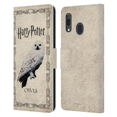 Harry Potter Prisoner Of Azkaban III Hedwig Owl Leather Book Wallet Case Cover For Samsung Galaxy A33 5G (2022)