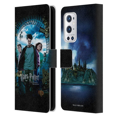 Harry Potter Prisoner Of Azkaban IV Ron, Harry & Hermione Poster Leather Book Wallet Case Cover For OnePlus 9 Pro