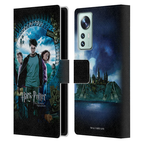 Harry Potter Prisoner Of Azkaban IV Ron, Harry & Hermione Poster Leather Book Wallet Case Cover For Xiaomi 12
