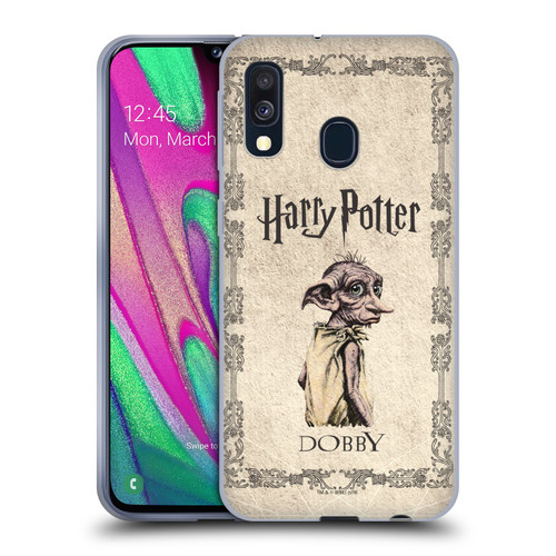 Harry Potter Chamber Of Secrets II Dobby House Elf Creature Soft Gel Case for Samsung Galaxy A40 (2019)