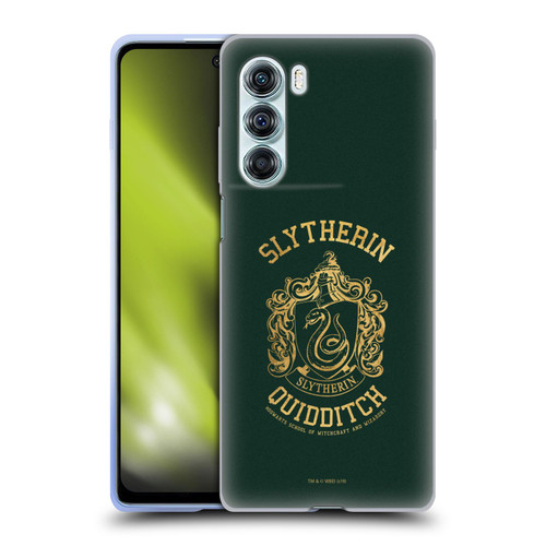 Harry Potter Deathly Hallows X Slytherin Quidditch Soft Gel Case for Motorola Edge S30 / Moto G200 5G