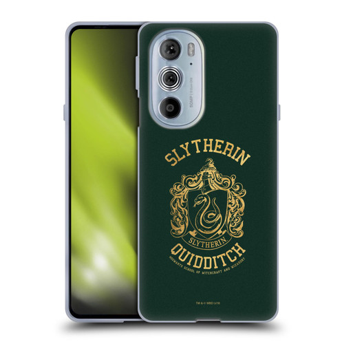 Harry Potter Deathly Hallows X Slytherin Quidditch Soft Gel Case for Motorola Edge X30