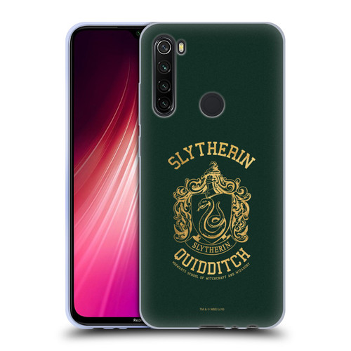 Harry Potter Deathly Hallows X Slytherin Quidditch Soft Gel Case for Xiaomi Redmi Note 8T