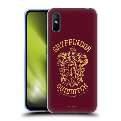 Harry Potter Deathly Hallows X Gryffindor Quidditch Soft Gel Case for Xiaomi Redmi 9A / Redmi 9AT