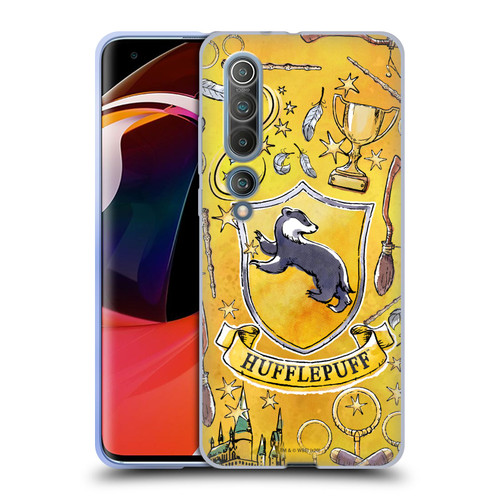 Harry Potter Deathly Hallows XIII Hufflepuff Pattern Soft Gel Case for Xiaomi Mi 10 5G / Mi 10 Pro 5G