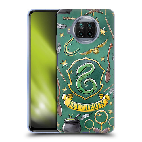 Harry Potter Deathly Hallows XIII Slytherin Pattern Soft Gel Case for Xiaomi Mi 10T Lite 5G