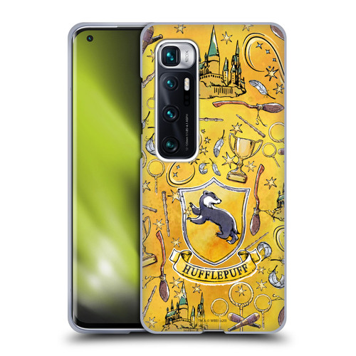 Harry Potter Deathly Hallows XIII Hufflepuff Pattern Soft Gel Case for Xiaomi Mi 10 Ultra 5G