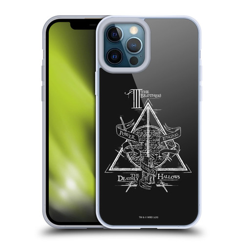 Harry Potter Deathly Hallows XIV Triangle Symbol Soft Gel Case for Apple iPhone 12 Pro Max