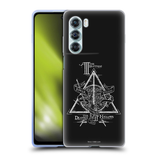 Harry Potter Deathly Hallows XIV Triangle Symbol Soft Gel Case for Motorola Edge S30 / Moto G200 5G