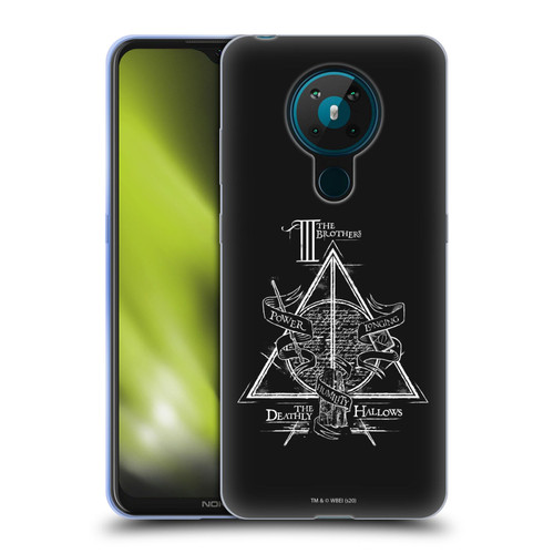 Harry Potter Deathly Hallows XIV Triangle Symbol Soft Gel Case for Nokia 5.3