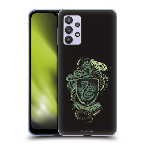 Harry Potter Deathly Hallows XIV Slytherin Soft Gel Case for Samsung Galaxy A32 5G / M32 5G (2021)