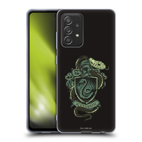 Harry Potter Deathly Hallows XIV Slytherin Soft Gel Case for Samsung Galaxy A52 / A52s / 5G (2021)