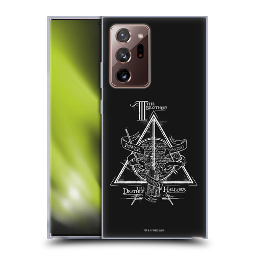 Harry Potter Deathly Hallows XIV Triangle Symbol Soft Gel Case for Samsung Galaxy Note20 Ultra / 5G