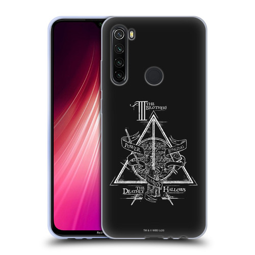 Harry Potter Deathly Hallows XIV Triangle Symbol Soft Gel Case for Xiaomi Redmi Note 8T