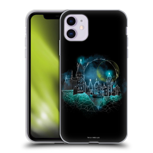 Harry Potter Deathly Hallows XVIII Hogwarts Soft Gel Case for Apple iPhone 11