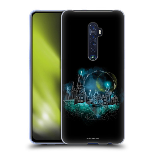 Harry Potter Deathly Hallows XVIII Hogwarts Soft Gel Case for OPPO Reno 2