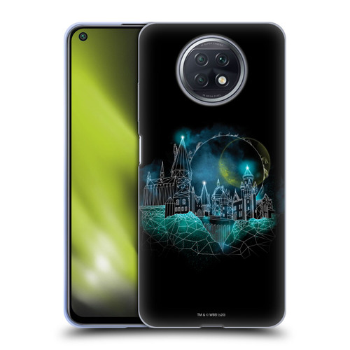 Harry Potter Deathly Hallows XVIII Hogwarts Soft Gel Case for Xiaomi Redmi Note 9T 5G