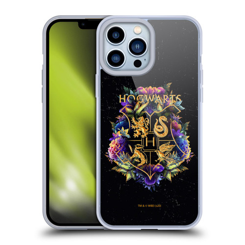 Harry Potter Deathly Hallows XXXI Hogwarts Crest 1 Soft Gel Case for Apple iPhone 13 Pro Max