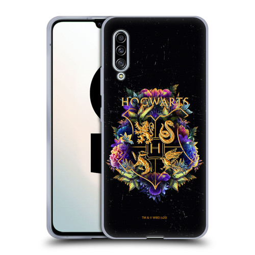 Harry Potter Deathly Hallows XXXI Hogwarts Crest 1 Soft Gel Case for Samsung Galaxy A90 5G (2019)