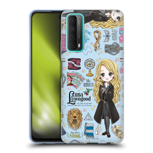 Harry Potter Deathly Hallows XXXVII Luna Pattern Soft Gel Case for Huawei P Smart (2021)