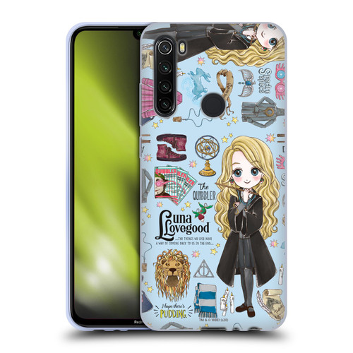 Harry Potter Deathly Hallows XXXVII Luna Pattern Soft Gel Case for Xiaomi Redmi Note 8T