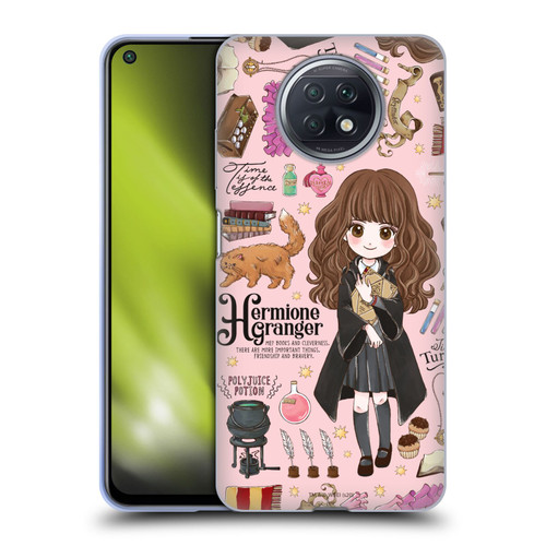 Harry Potter Deathly Hallows XXXVII Hermione Pattern Soft Gel Case for Xiaomi Redmi Note 9T 5G