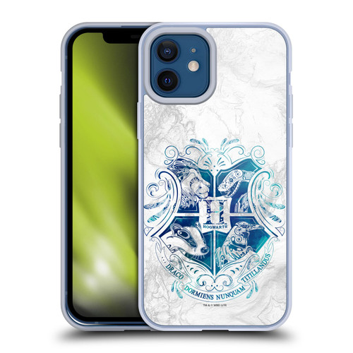 Harry Potter Deathly Hallows IX Hogwarts Aguamenti Soft Gel Case for Apple iPhone 12 / iPhone 12 Pro