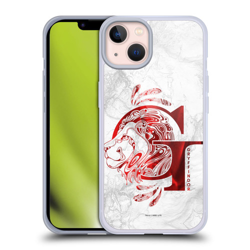 Harry Potter Deathly Hallows IX Gryffindor Aguamenti Soft Gel Case for Apple iPhone 13