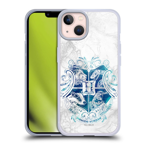 Harry Potter Deathly Hallows IX Hogwarts Aguamenti Soft Gel Case for Apple iPhone 13
