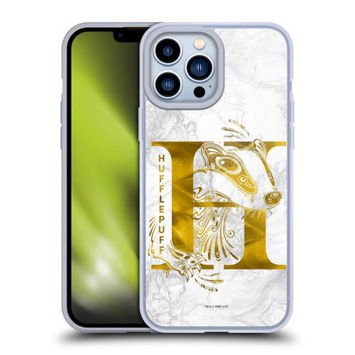 Harry Potter Deathly Hallows IX Hufflepuff Aguamenti Soft Gel Case for Apple iPhone 13 Pro Max
