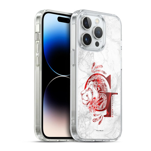 Harry Potter Deathly Hallows IX Gryffindor Aguamenti Soft Gel Case for Apple iPhone 13 Pro & MagSafe