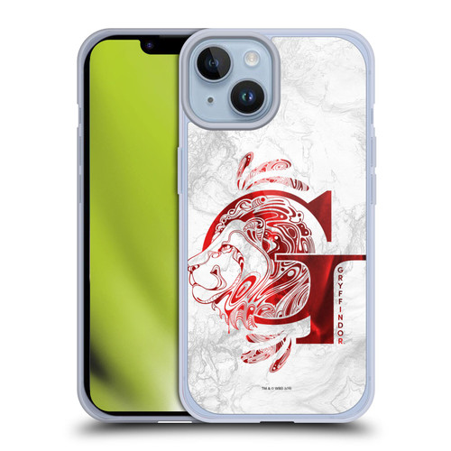 Harry Potter Deathly Hallows IX Gryffindor Aguamenti Soft Gel Case for Apple iPhone 14